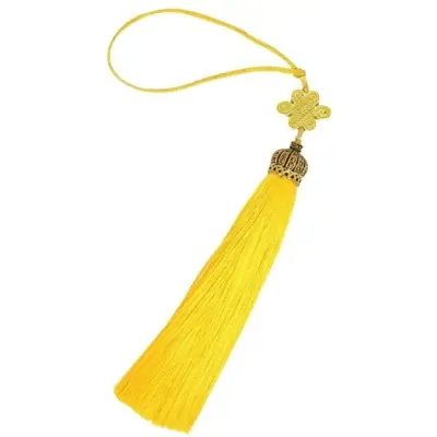 Suspension Noeud Mystique jaune Feu
