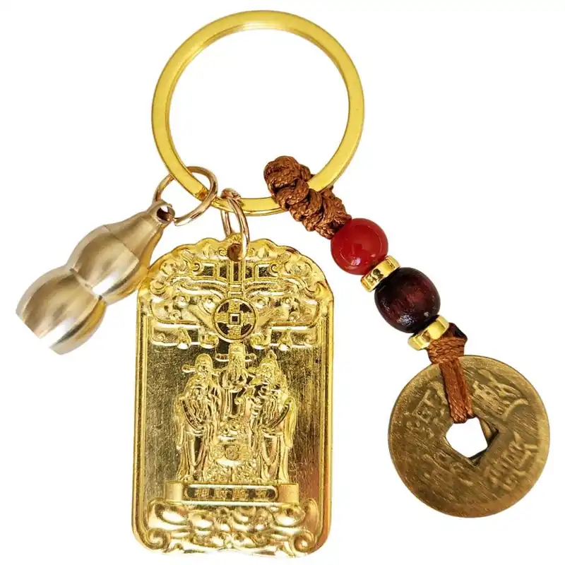 Porte-clés Richesse et Protection Céleste