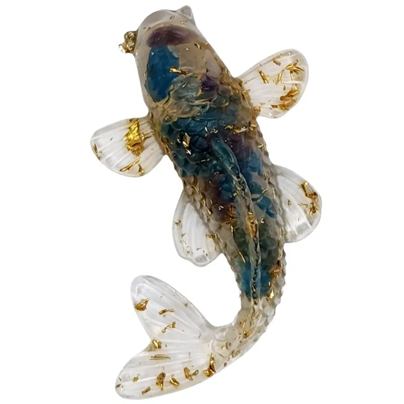 Figurine Poisson Carpe Irisé