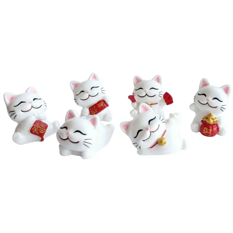 Les 6 Maneki Neko Bonheur et Chance