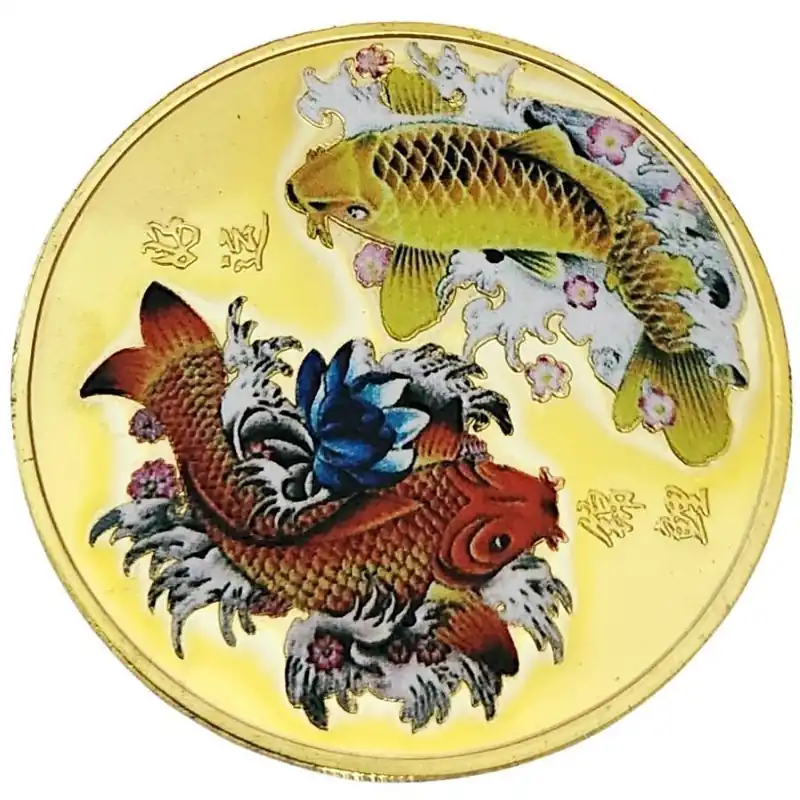 Amulette Double Poissons Carpes