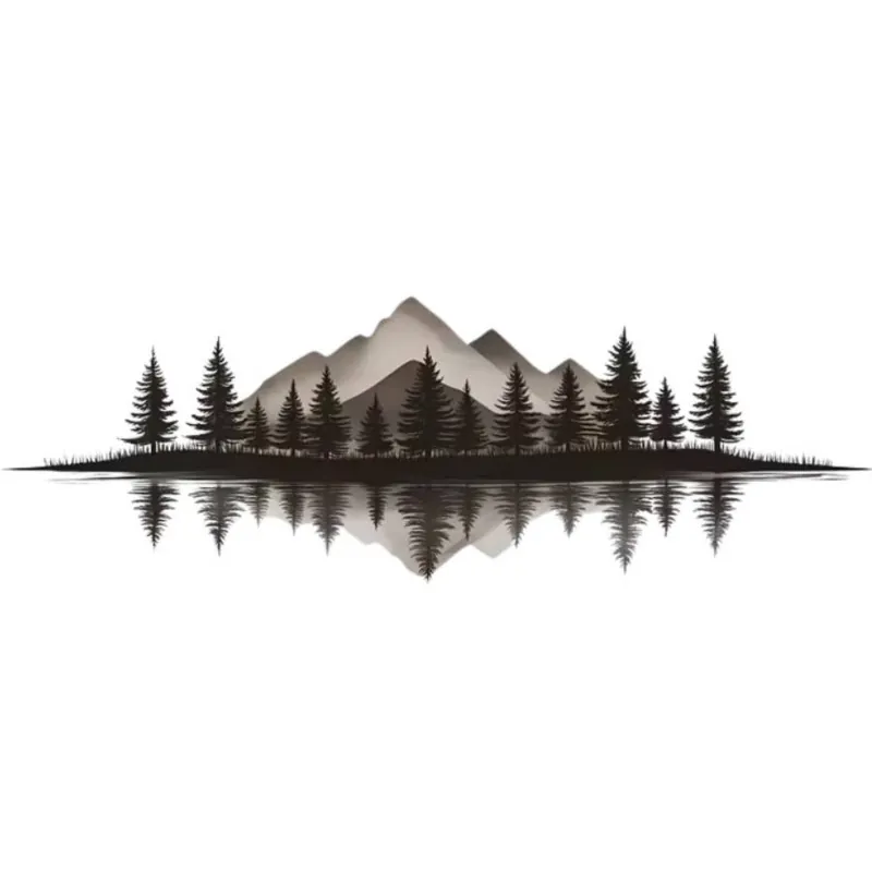 Sticker Montagne Stabilité