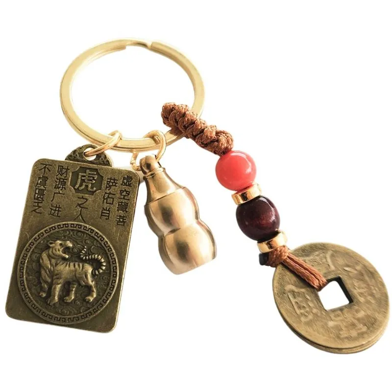 Porte-clés Amulette Zodiaque Chinois Tigre