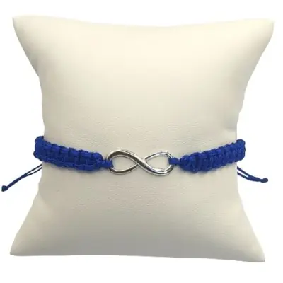 Bracelet 8 de l’Infini Elément Eau bleu