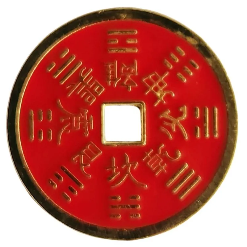 Pièce Amulette Bagua Protecteur
