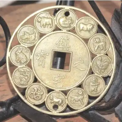 Pièce Amulette Tai Sui