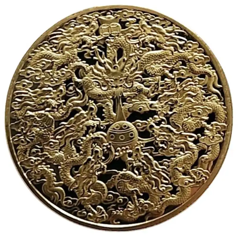 Amulette Neuf Dragons Impériaux
