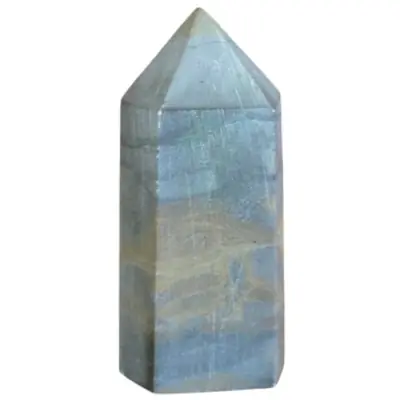 Pointe Obélisque Chakra en Jade marron