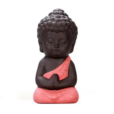 Statue Bouddha Thaï de la Prière rose