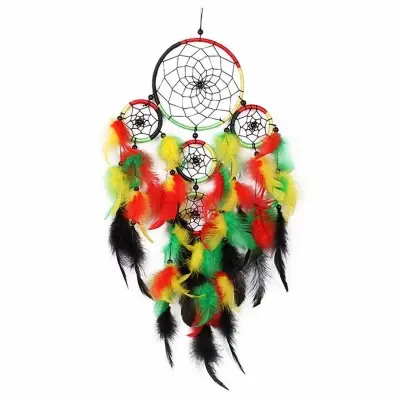 Grand Attrape Rêves Rasta 5 Capteurs