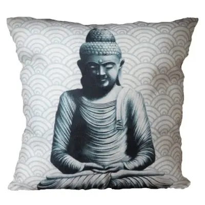 Housse de Coussin Bouddha de la Sérénité