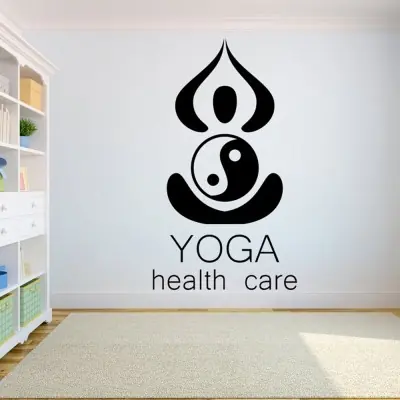Sticker Namaste Yin Yang