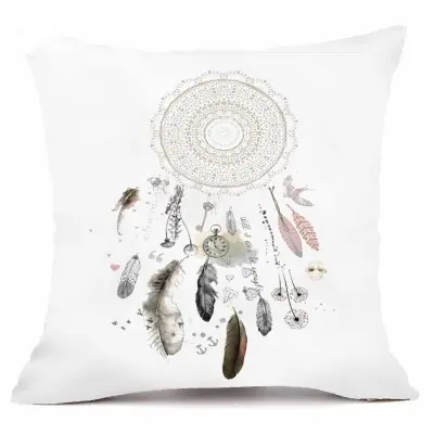 Housse de Coussin Attrape Rêves pastel