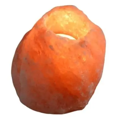 Bougeoir Cristal de Sel de l’Himalaya 1kg