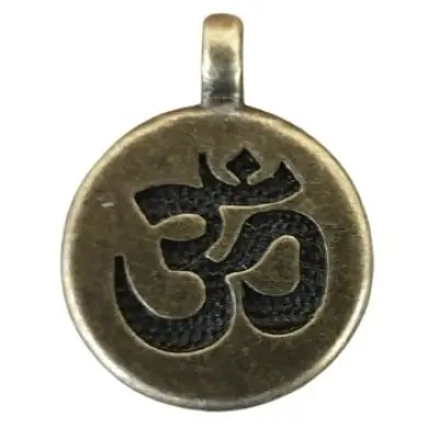 Pendentif Mantra Aum bronze