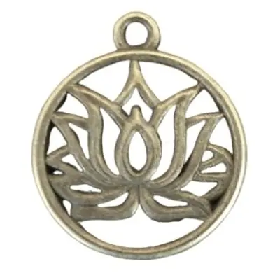 Pendentif Lotus de l’Harmonie bronze