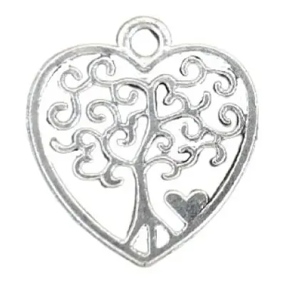 Pendentif Arbre de Vie argenté