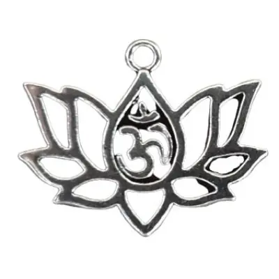 Pendentif Lotus Mantra Aum