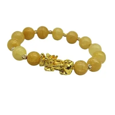 Bracelet Pi Yao Protecteur en Citrine