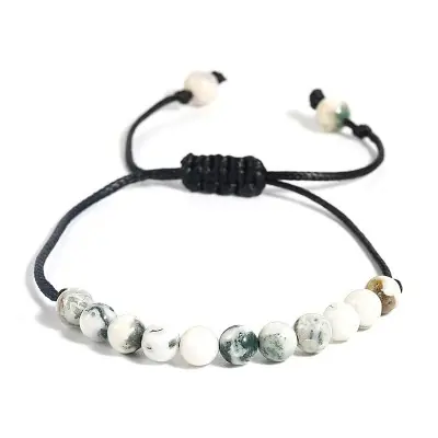 Bracelet Perles Prehnite