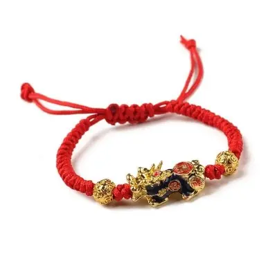 Bracelet Fils rouge Pi Yao Mantras
