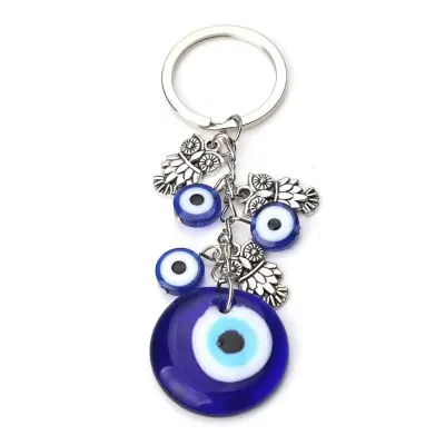 Porte Clés Talisman Protecteur 3 Hiboux