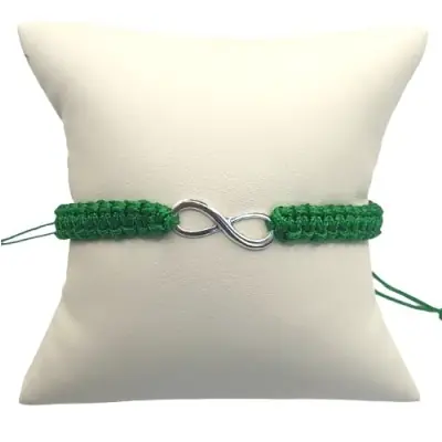 Bracelet 8 de l’Infini Elément Bois vert