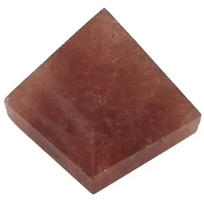 Pyramide en Quartz cerise 30mm