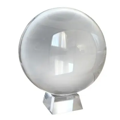 Boule et Socle de cristal 150mm