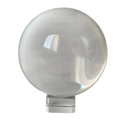 Boule et Socle de cristal 120mm