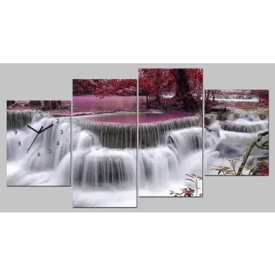 Horloge Murale Cascade Sauvage