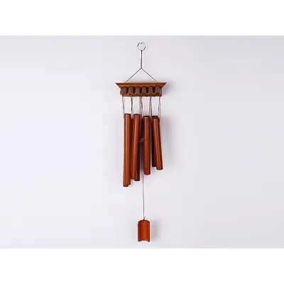 Carillon Pagode Bambou brun 8 Branches