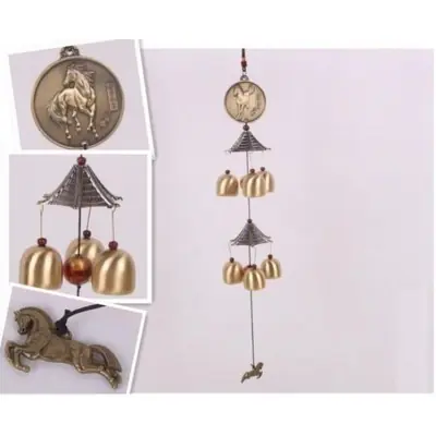 Carillon Cheval au Galop 6 Clochettes