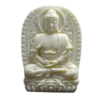 Suspension Bouddha de la Prière beige