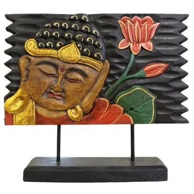 Bouddha de la Sagesse sur Socle