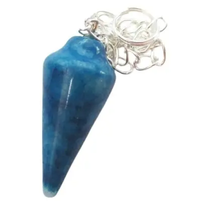 Pendule en Agate Crazy Lace bleu