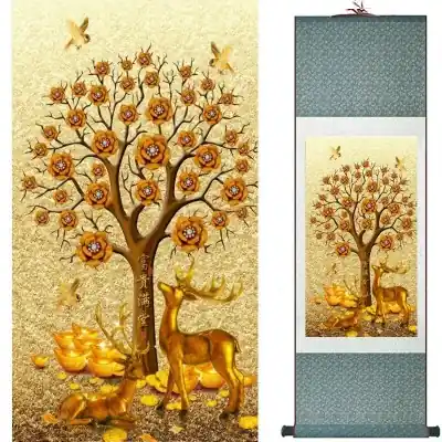 Kakemono Arbre de Vie et Lingots