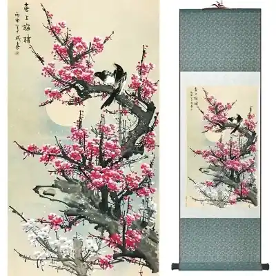 Kakemono Fleurs de Cerisier Harmonieuses