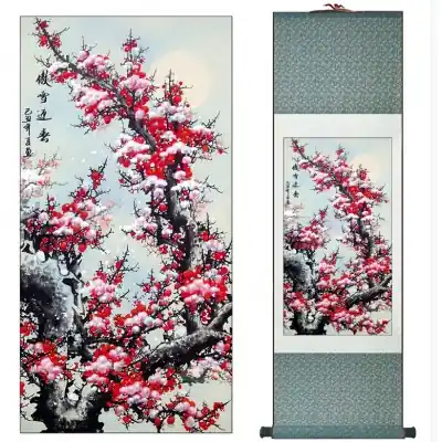 Kakemono Fleurs de Cerisier roses
