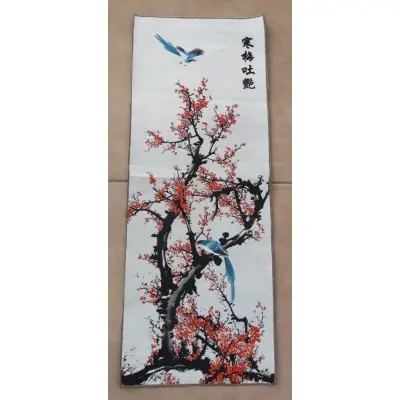 Tangka Tapisserie Sakura Cerisier du Japon