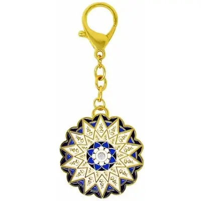 Porte Clés Amulette Anti Sort Om