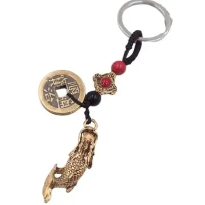 Porte Clés 5 Pièces de l’Empereur Dragon