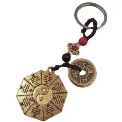 Porte Clés 5 Pièces de l’Empereur, Bagua