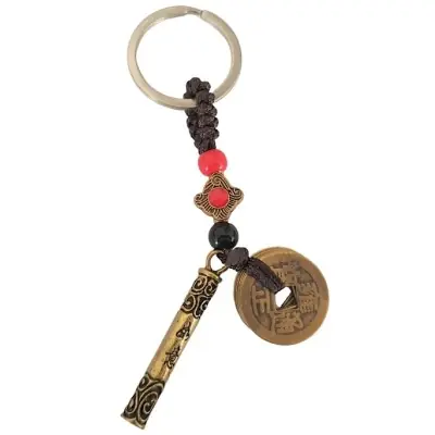 Porte Clés 5 Pièces de l’Empereur, Baton Mantra
