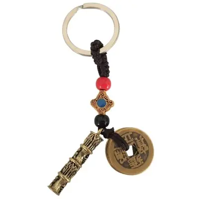 Porte Clés 5 Pièces de l’Empereur, Bâton Tribal