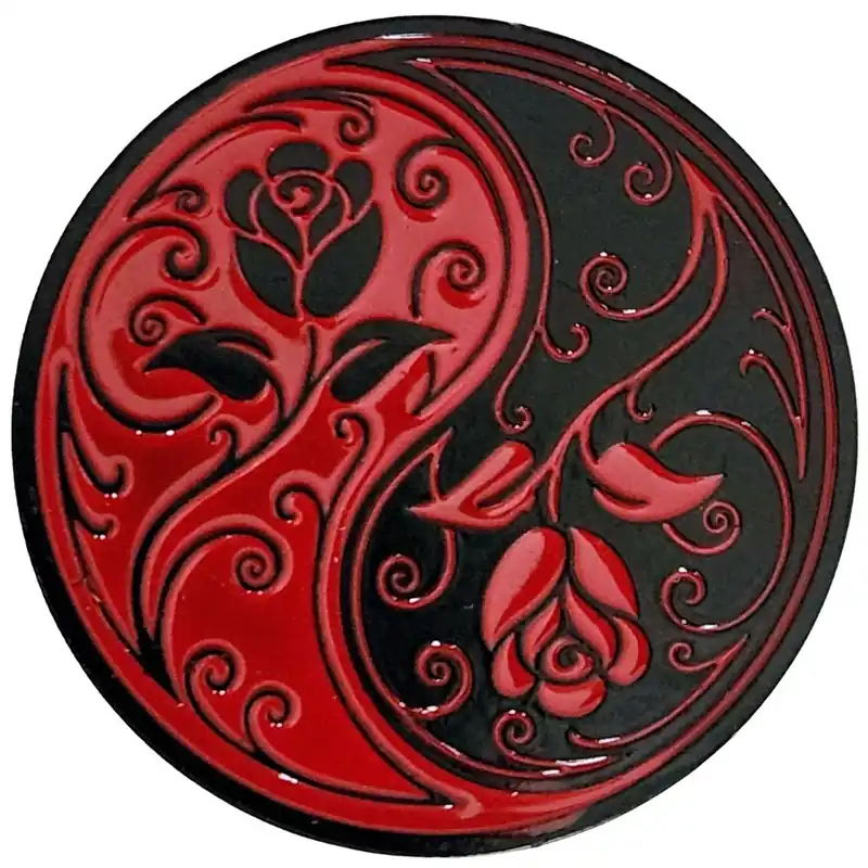 Amulette Yin Yang et Animaux Célestes