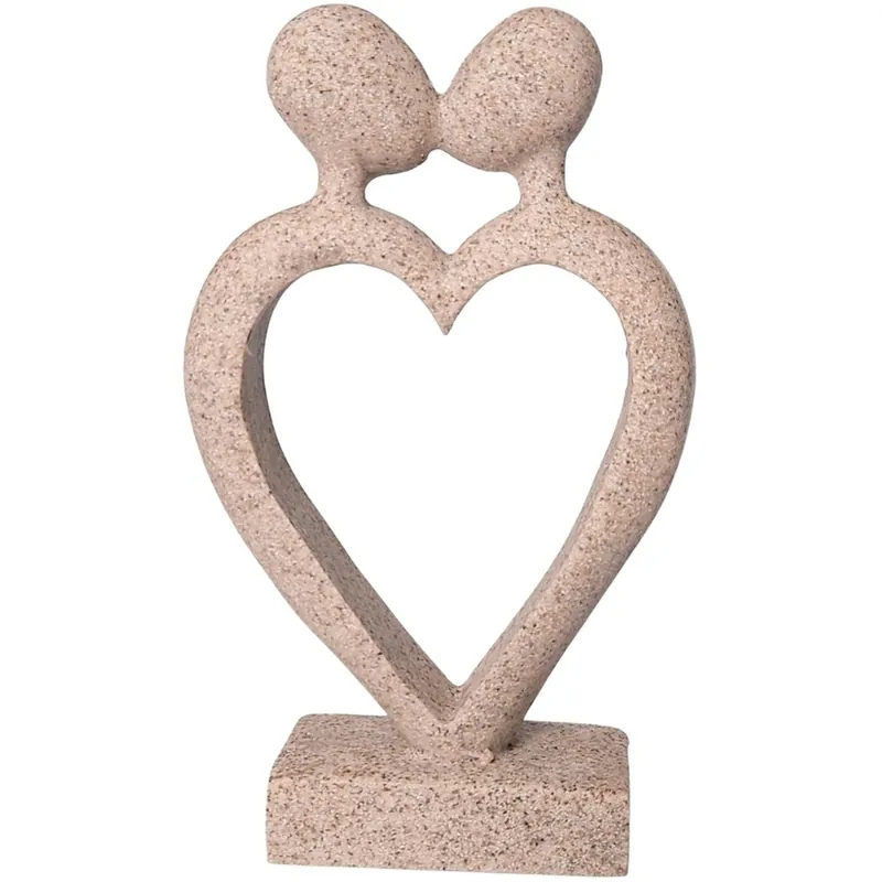 Statue Couple Coeur