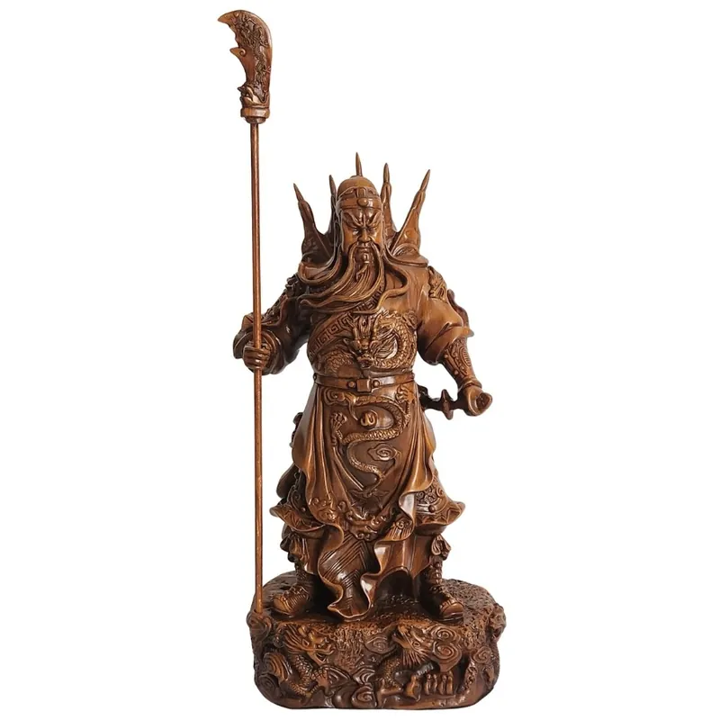 Grande Statue Guan Gong Dragon