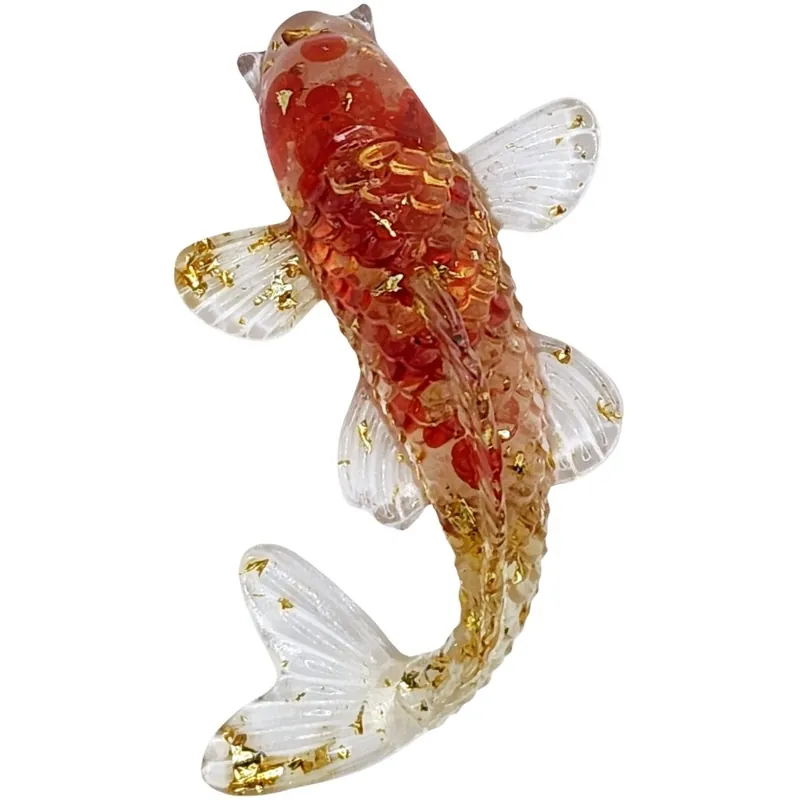 Figurine Poisson Carpe rouge