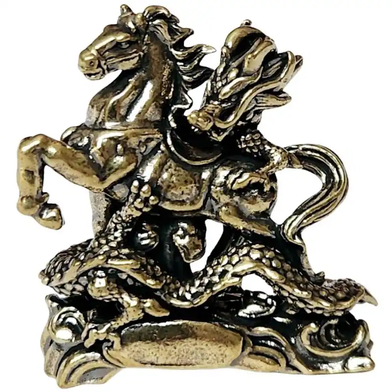 Statue Cheval au Dragon